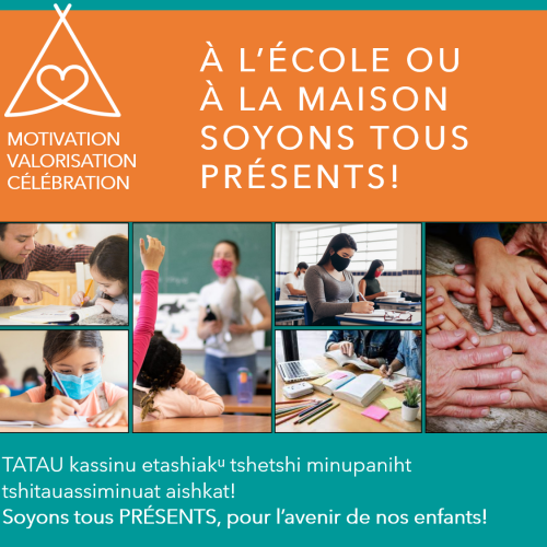 RETOUR EN CLASSE, À L’ÉCOLE OU À LA MAISON … SOYONS TOUS PRÉSENTS!