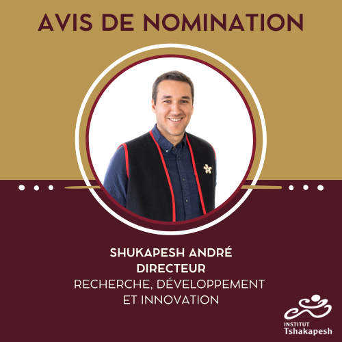 UN NOUVEAU DIRECTEUR RECHERCHE, DÉVELOPPEMENT ET INNOVATION