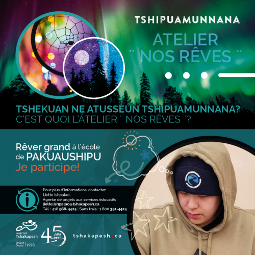 TSHIPUAMUNNANA – ATELIER NOS RÊVES