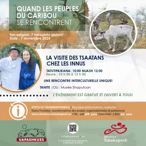 INVITATION | QUAND LES PEUPLES DU CARIBOU SE RENCONTRENT