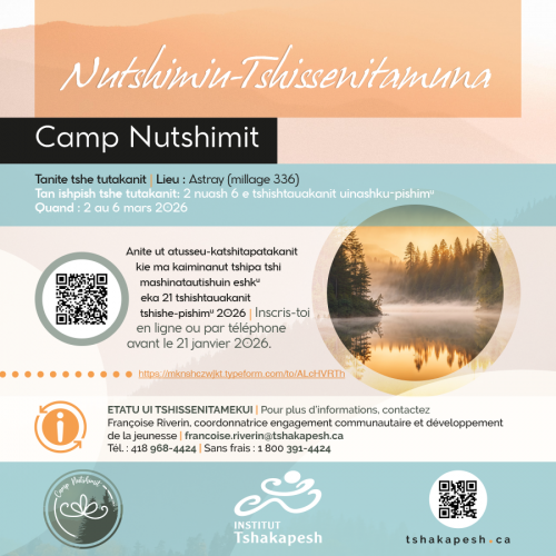 CAMP NUTSHIMIT – ASTRAY ( Millage 342 ) – Séjour de transmission culturelle | INSCRIPTIONS
